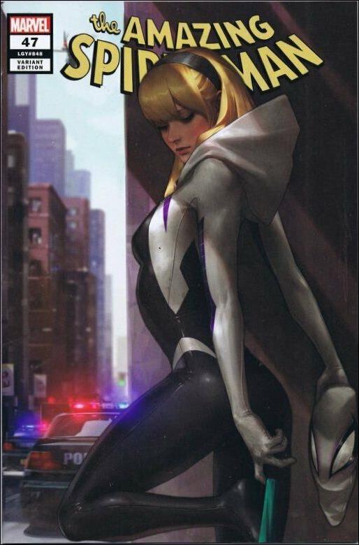 Amazing Spider-Man (2018) issue 47-C Jee-Hyung Lee Frankies/Golden Apple Cover