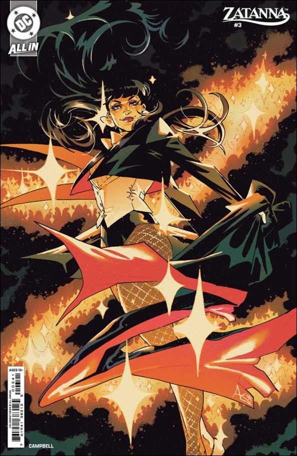 Zatanna (2025) issue 3-D A. L. Kaplan 1:25 Cardstock Cover