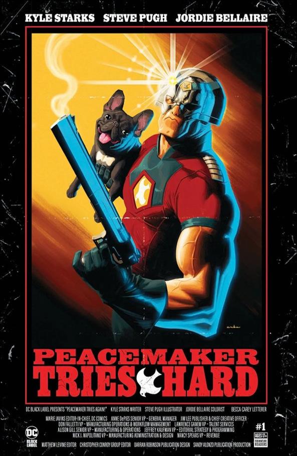 Peacemaker Tries Hard issue 1-C Kris Anka Movie Poster Cover