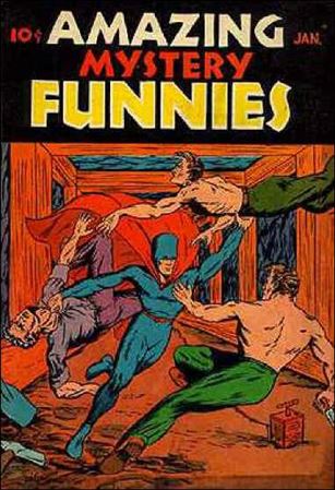 Amazing Mystery Funnies (1940) Cover Image 1