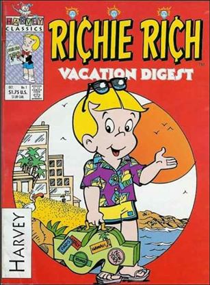 Richie Rich Vacation Digest Cover Image 1
