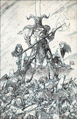 Vanish issue 4-I Ryan Stegman 1:250 Raw Cover