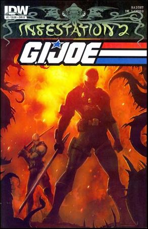 Infestation 2: G.I. Joe issue 1-B Livio Ramondelli Cover