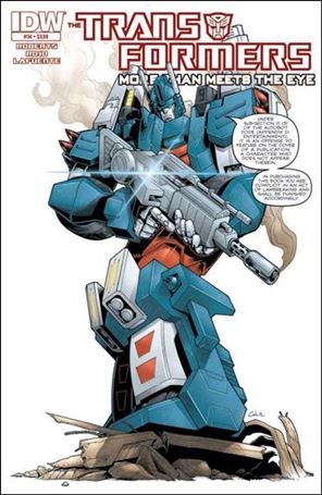 Transformers: More Than Meets the Eye (2012) issue 34 Brendan Cahill Cover