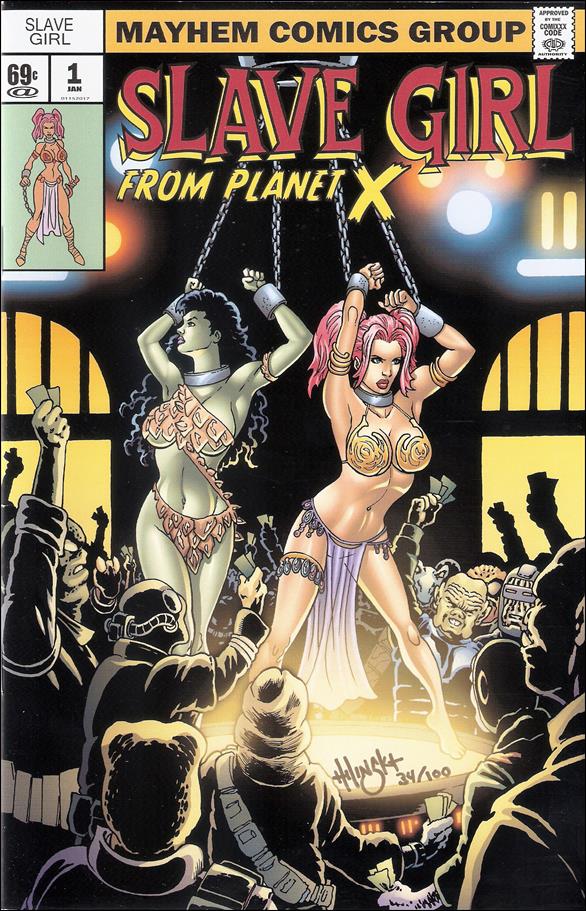 Slave Girl from Planet X issue 1 Auction Cover