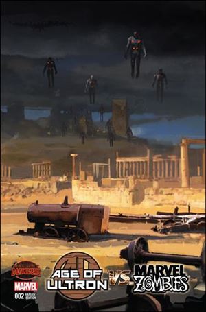 Age of Ultron vs Marvel Zombies issue 2-B Alex Maleev 1:10 Landscape Cover