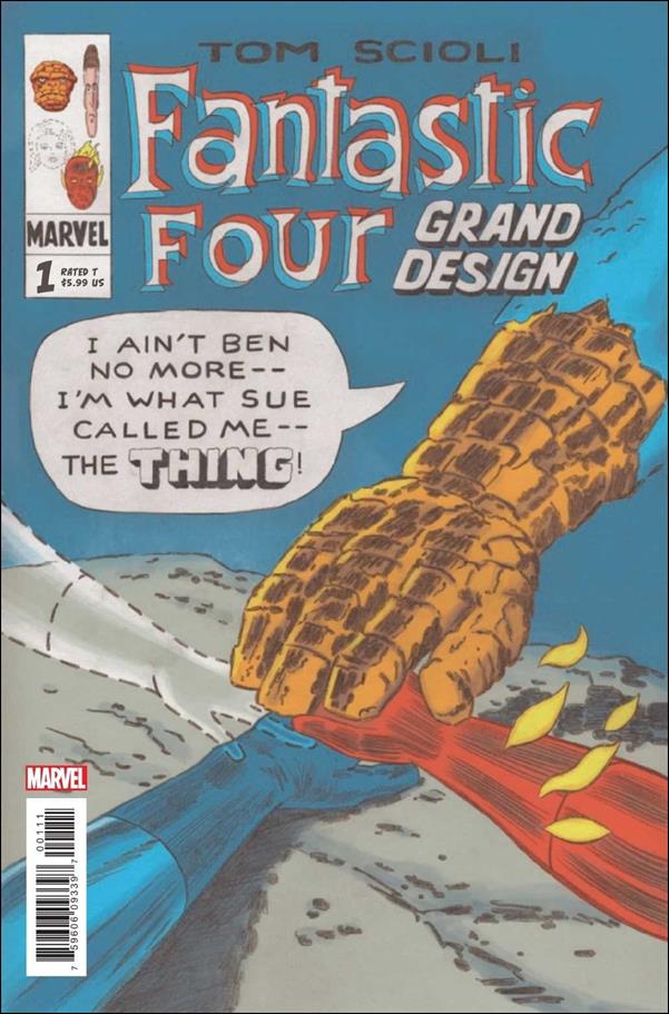 Fantastic Four Grand Design issue 1 Tom Scioli Standard Cover