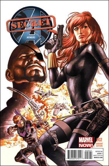 Secret Avengers (2013) issue 2-B Mike Deodato Jr. 1:50 Cover