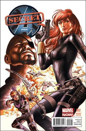 Secret Avengers (2013) issue 2-B Mike Deodato Jr. 1:50 Cover