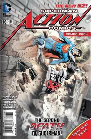 Action Comics (2011) issue 16-C Unbagged Rags Morales Cover Combo Pack