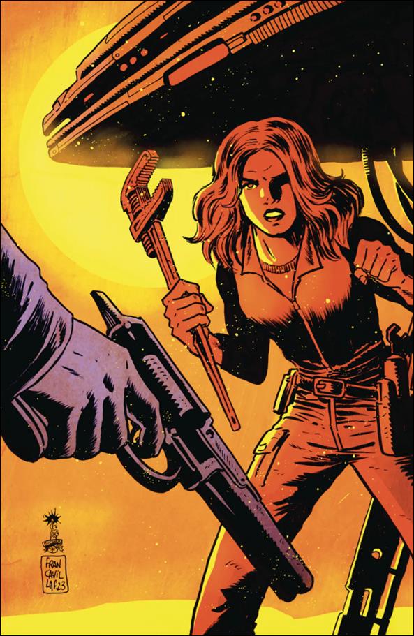 Firefly: The Fall Guys issue 3-D Francesco Francavilla 1:20 Virgin Cover