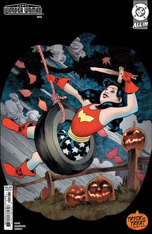 Wonder Woman (2023) issue 14-D Kelley Jones Trick or Treat Cardstock Cover