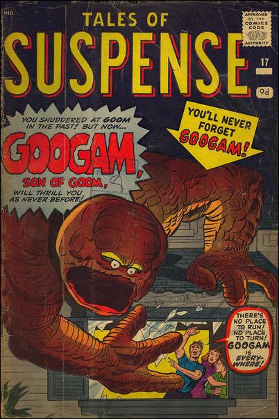 Tales of Suspense (1959) issue 17-B UK Price Cover