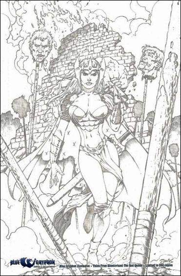 Tales from Wonderland: Red Queen issue 1-D Blue Gryphon Sketch Cover 1/250