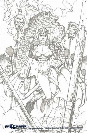 Tales from Wonderland: Red Queen issue 1-D Blue Gryphon Sketch Cover 1/250
