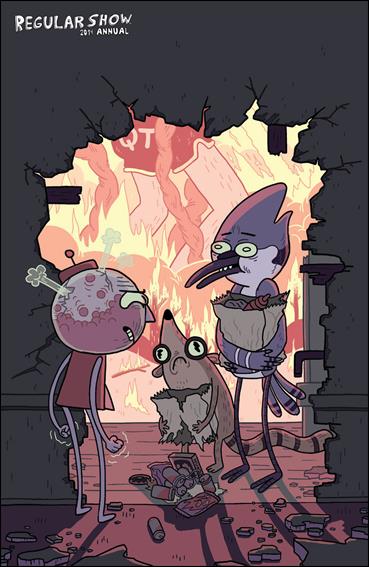 Regular Show: 2014 Annual issue 1-B Jen Lee 1:15 Cover