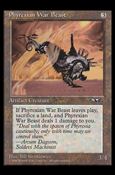 Magic the Gathering: Alliances (Base Set) card 127 Phyrexian War Beast