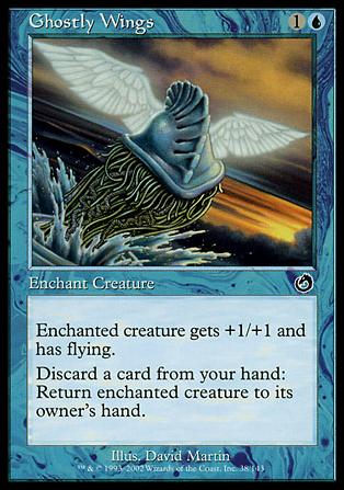 Magic the Gathering: Torment (Base Set) card 38 Ghostly Wings