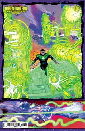 Green Lantern: War Journal issue 8-C Montos Cardstock Cover