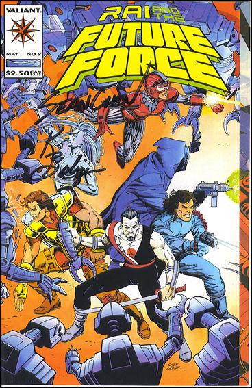 Rai and the Future Force issue 9-C V.V.S.S. (signed by Chen & Bolinger) 1/5500