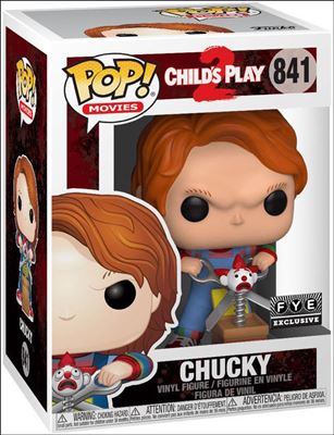 POP! Movies figure 841 Chucky (w/ Jack in the Box) FYE Exclusive