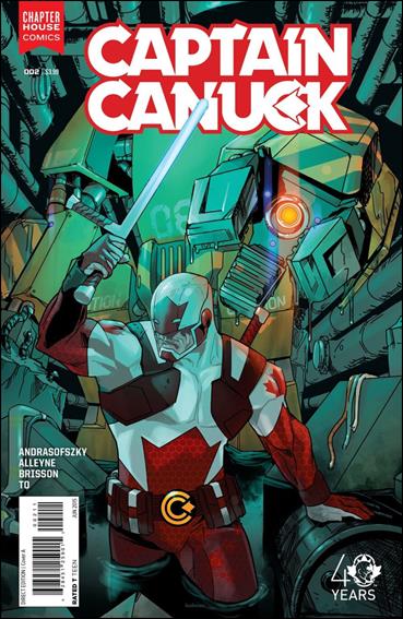 Captain Canuck (2015) issue 2 Kalman Andrasofszky Cover