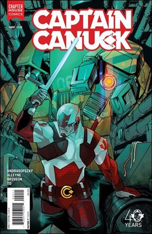 Captain Canuck (2015) issue 2 Kalman Andrasofszky Cover