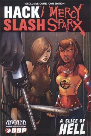 Hack/Slash Mercy Sparx issue 1-B Detroit Fanfare 2010 Cover