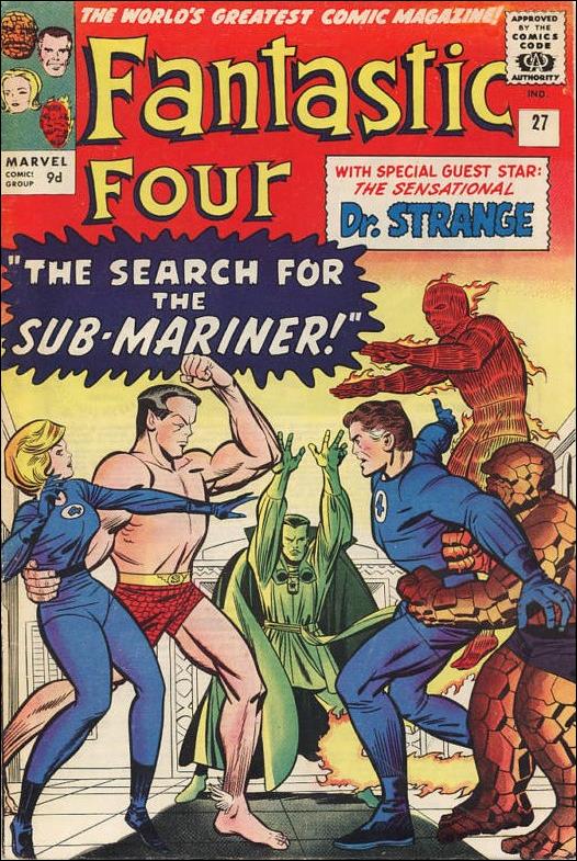 Fantastic Four (1961) issue 27-B UK Price Cover