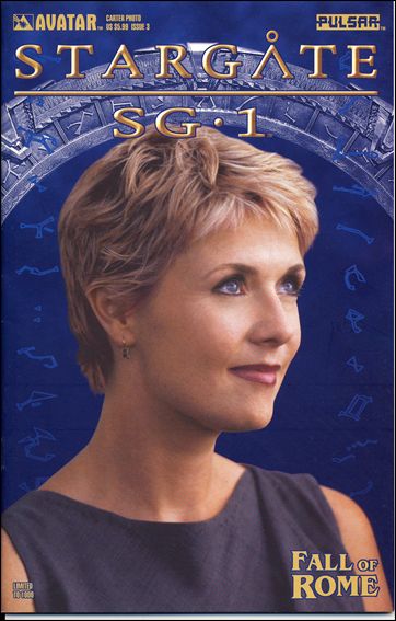 Stargate SG-1: Fall of Rome issue 3-F Carter Photo Cover