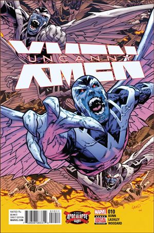 Uncanny X-Men (2016) issue 10 Greg Land Cover