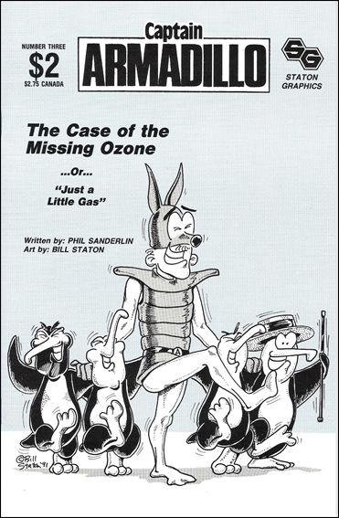 Captain Armadillo issue 3
