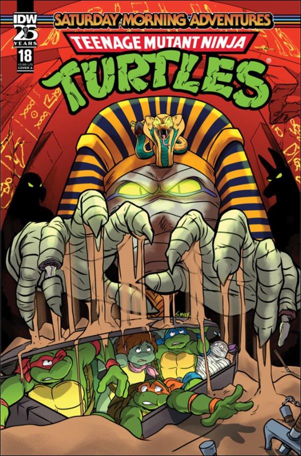 Teenage Mutant Ninja Turtles: Saturday Morning Adventures Continued issue 18 Sarah Myer Cover