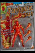 Marvel Super Heroes (Series 3) figure 3 Human Torch (Fireball Flinging Action)