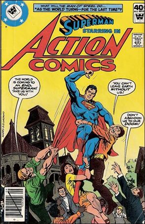Action Comics (1938) issue 499-B Whitman Cover