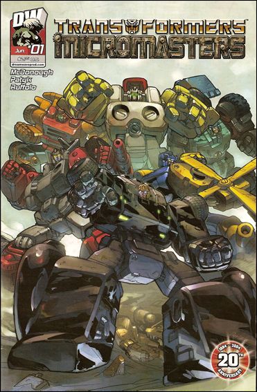Transformers: Micromasters issue 1 Pat Lee Cover