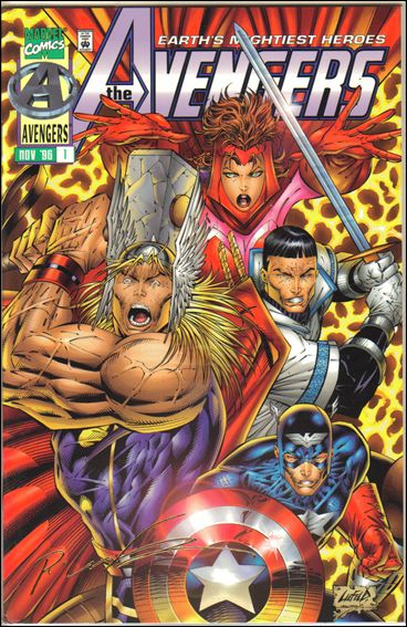 Avengers (1996)   issue 1-D Rob Liefeld Gold Signature Edition 1/2100