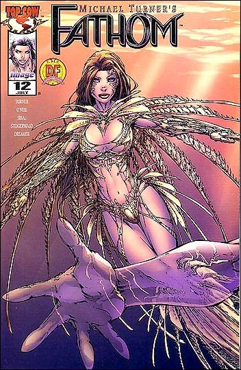 Fathom (1998) issue 12-E Dynamic Forces Gold Foil Cover 1/5000