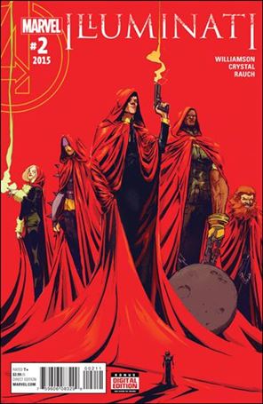 Illuminati  issue 2 Riley Rossmo Cover