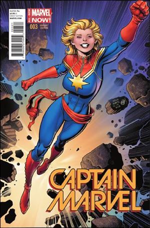 Captain Marvel (2014) issue 3-B Arthur Adams 1:25 Cover