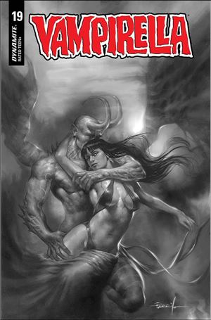 Vampirella (2019) issue 19-I Lucio Parrillo 1:10 Black & White Cover
