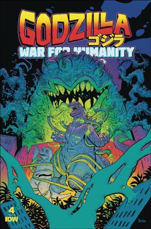 Godzilla: War for Humanity issue 4-D Kyle Strahm 1:25 Cover