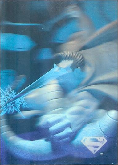 Superman Holo Series (Silver Hologram Base Set) card 34 Quelling Panic