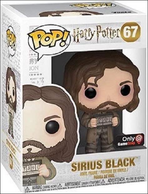 POP! Harry Potter figure 67 Sirius Black (Prisoner) GameStop Exclusive