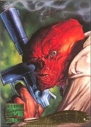 1995 Marvel Masterpieces (Base Set) card 140 Red Skull