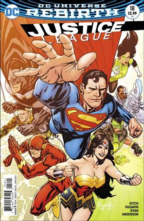 Justice League (2016) issue 18-B Yanick Paquette Cover