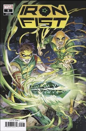 Iron Fist (2022) issue 5-B Gunji Cover