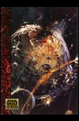 Star Wars Galaxy: Series 1 (Base Set) card 51 A Huge Space Battle