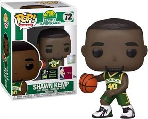 Pop! Basketball figure 72 Shawn Kemp (2020 Emerald City Comic Con Exclusive)