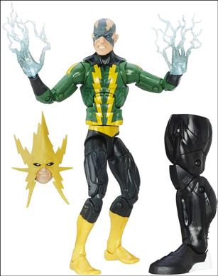 Marvel Legends Series: Spider-Man (Venom Series)  figure 1-B Evil Adversaries (Electro) Loose
